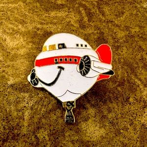 jumbo jim airplane mastis pin